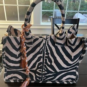 Zebra Print Women's Bag